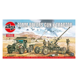 Airfix Bofors 40mm Gun & Tractor 1/76 Model Kit