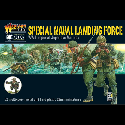 Bolt Action: Special Naval Landing Force Imperial Japanese Marines (WW2). Warlord Games WWII Imperial Japanese Marines Special Naval Landing Force packaging