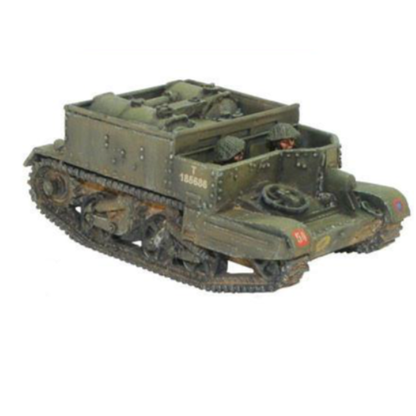 Wasp Flamethrower Carrier 28mm Bolt Action British WWII vehicle. Resin and metal kit with crew, decals, order die and damage markers.