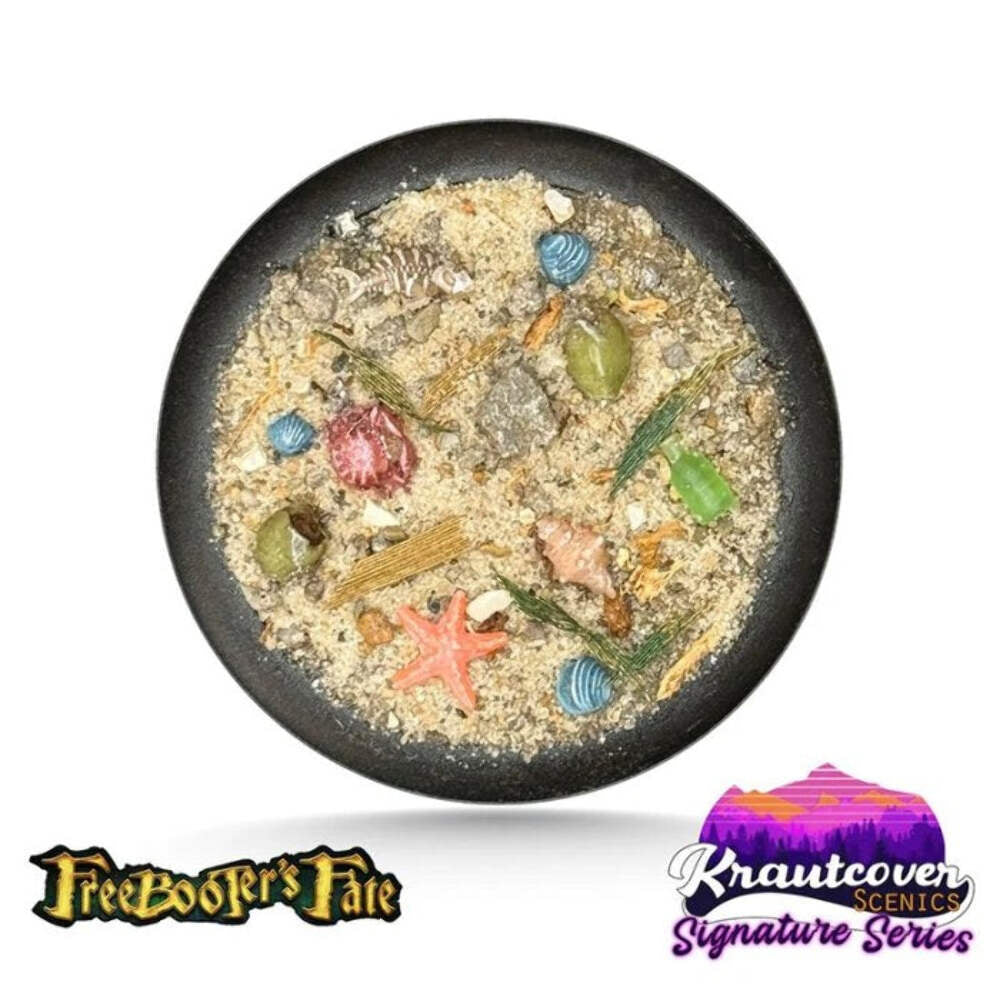 Freebooters Booty Beach Krautcover Scenics Basing Tub