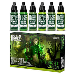 Bright Green Maxx Formula Acrylic Paint Set