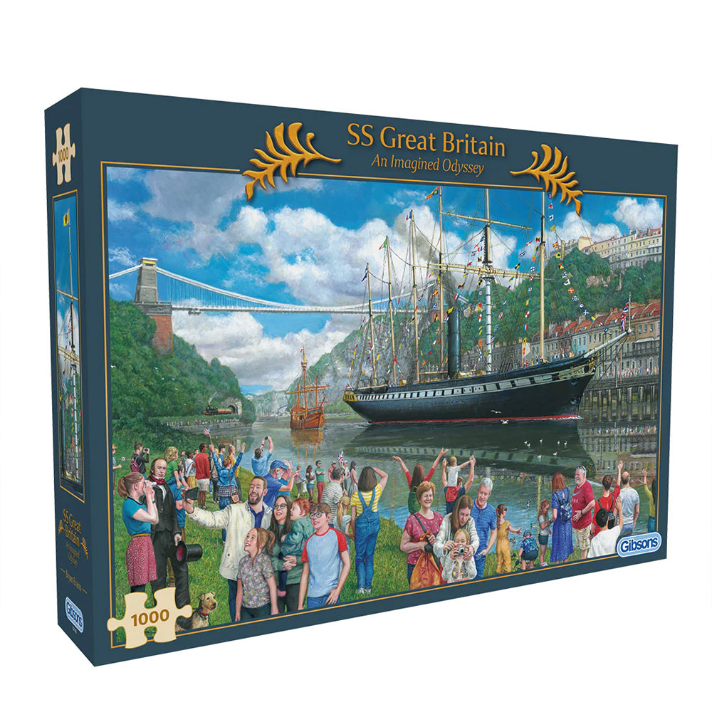 SS Great Britain: An Imagined Odyssey 1000 Piece Jigsaw Puzzle