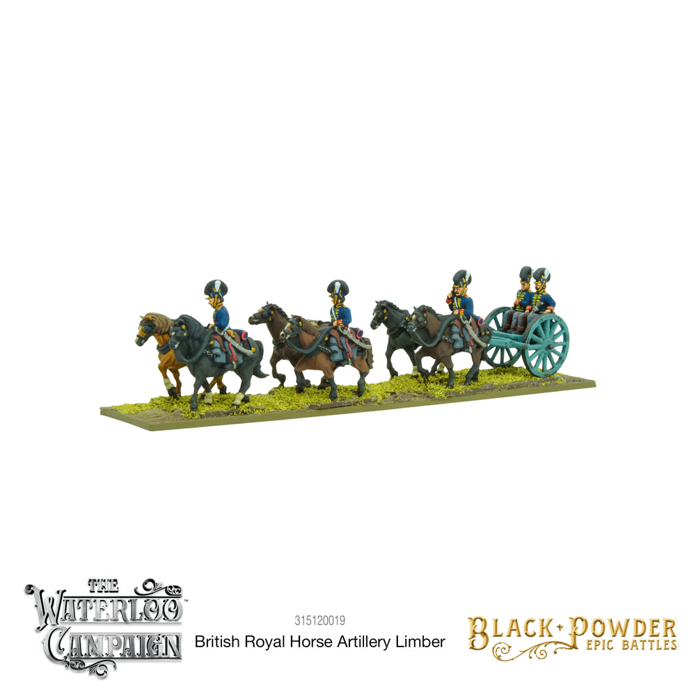 British Royal Horse Artillery Limber - Epic Battles Waterloo