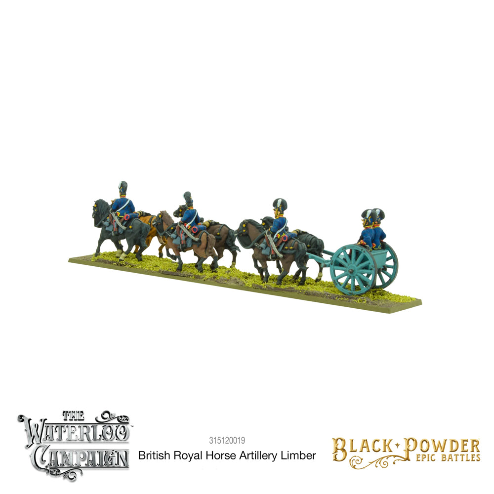Black Powder Epic Battles: Napoleonic British Royal Horse Artillery Limber