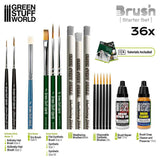 What's Inside The Green Stuff World Starter Brush Set