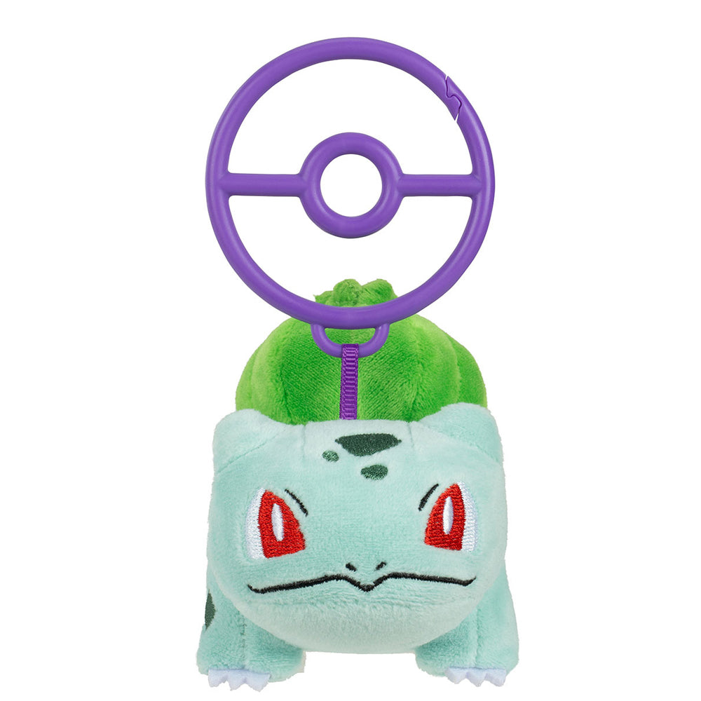 Bulbasaur Clip-On Pokémon Plushie