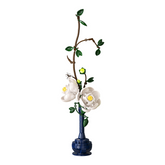 A decorative floral arrangement ...