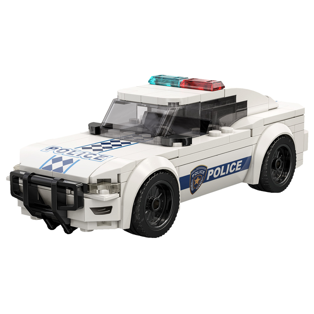 CaDA Midnight Pursuit Police Car police car model on a white background