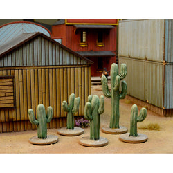 Dead Man's Hand Cacti Scenery Set