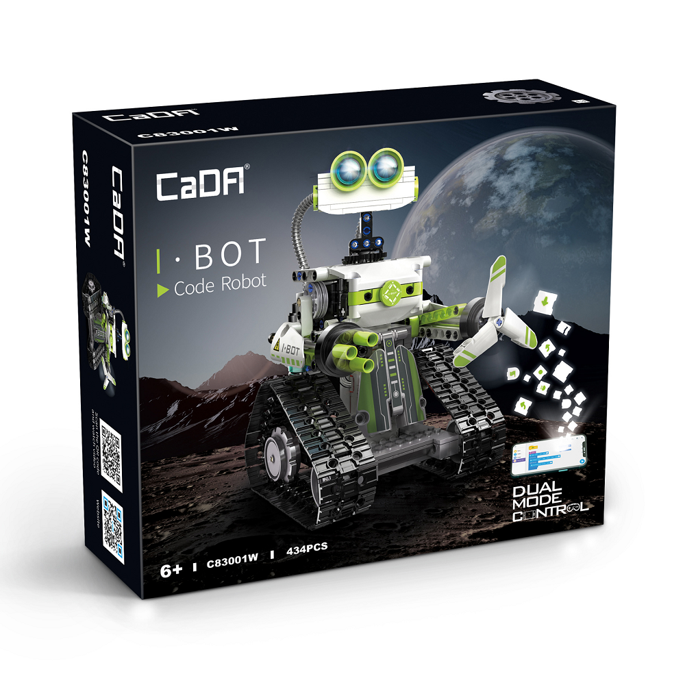 Cada Bricks RC Bot Code Robot Lego Compatible Kit – Mighty