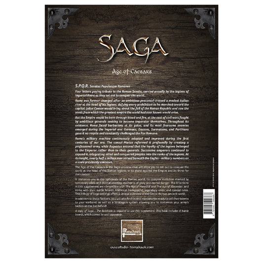 SAGA: Age Of Caesars Book Cover