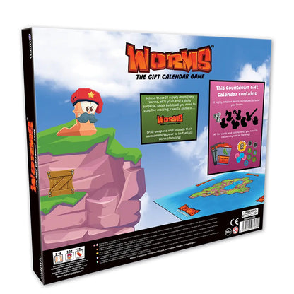 Worms Board Game Advent Calendar | 24-Day Worms Mayhem