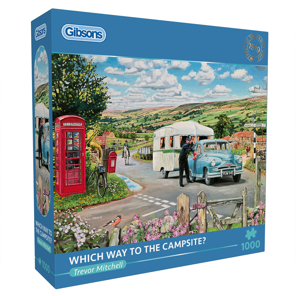 Which Way to the Campsite? 1000 Piece Jigsaw Puzzle
