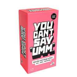 You Can't Say "Umm" Party Game