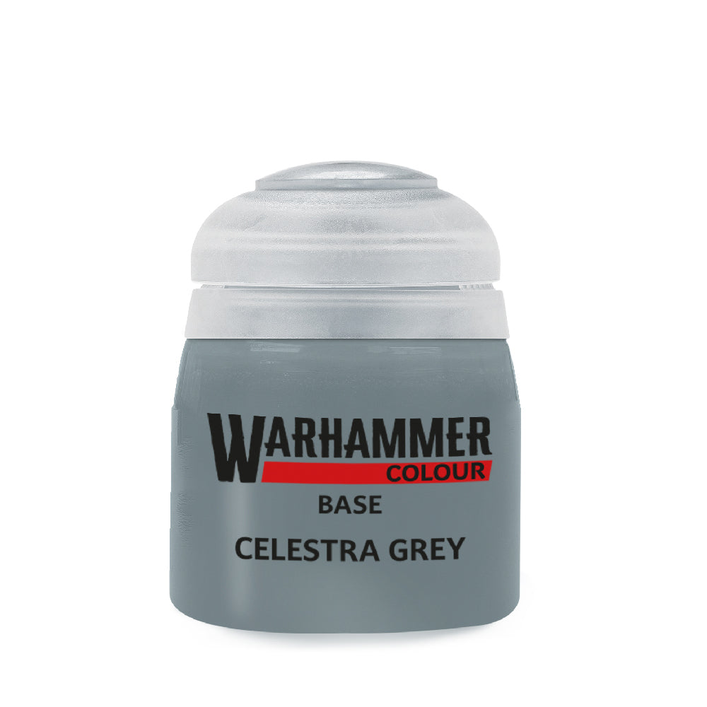 Celestra Grey Base Paint - Warhammer Colour