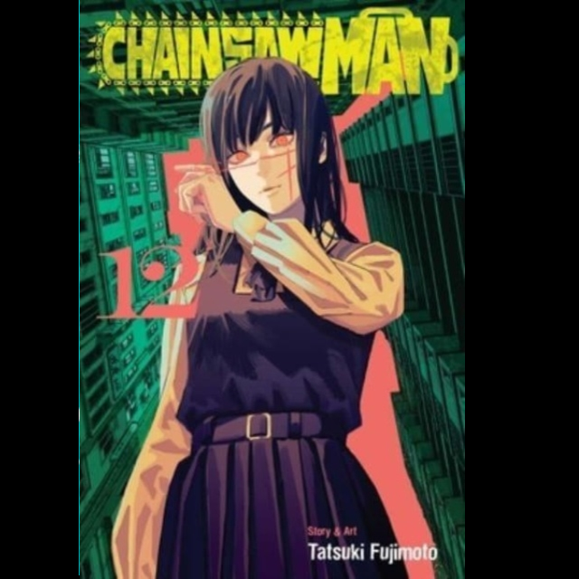 Chainsaw Man, Vol. 12 by Tatsuki Fujimoto. Chainsaw Man, Vol. 12, a 200-page paperback featuring Denji, a devil hunter turned Chainsaw Man, and Asa Mitaka, a high school student with a unique connection to him.