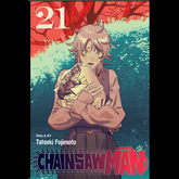 Manga cover art for Chainsaw Man...