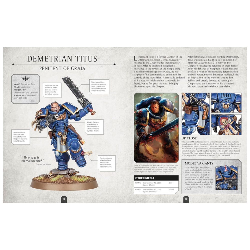 Lieutenant Titus Miniature Included