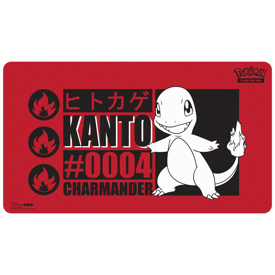 Pokémon TCG Charmander Kanto Playmat Art