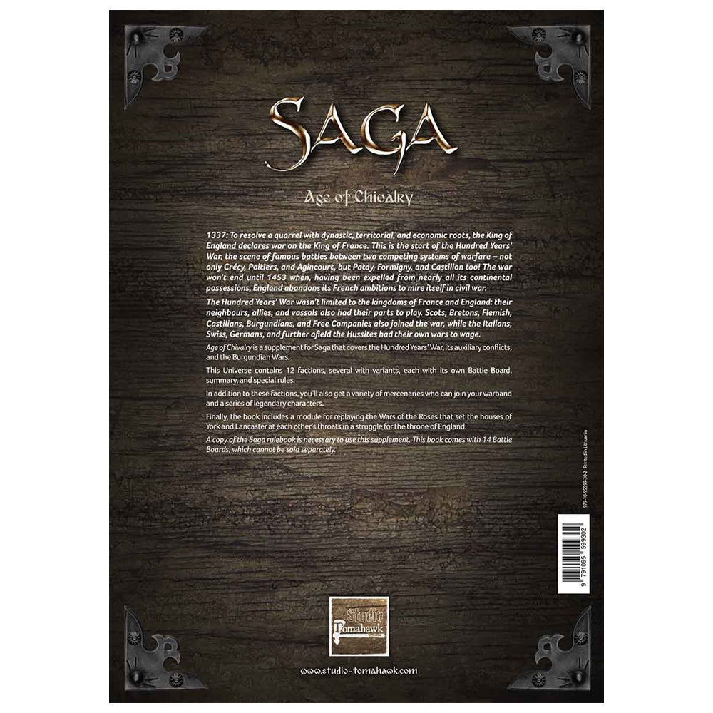SAGA: Age Of Chivalry Wargaming Supplement