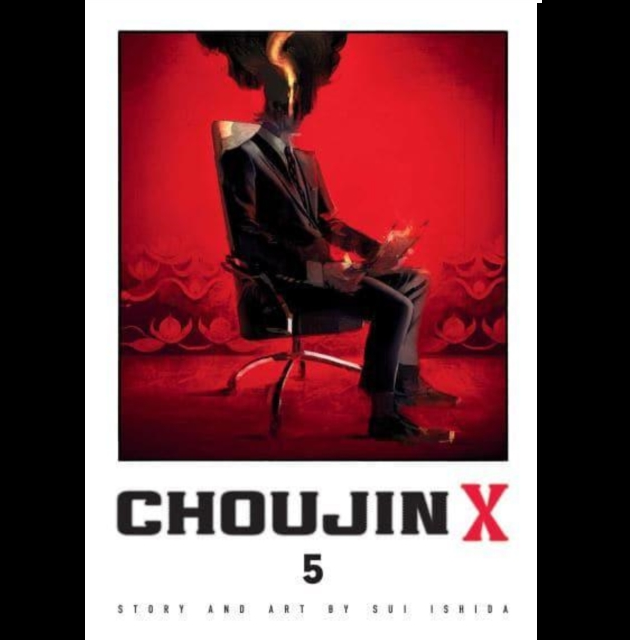 Choujin X Volume 5 paperback manga by Sui Ishida Viz Signature graphic novel cover art