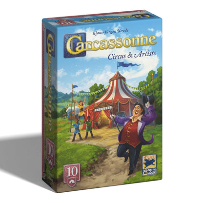 Carcassonne Circus & Artists Expansion 10
