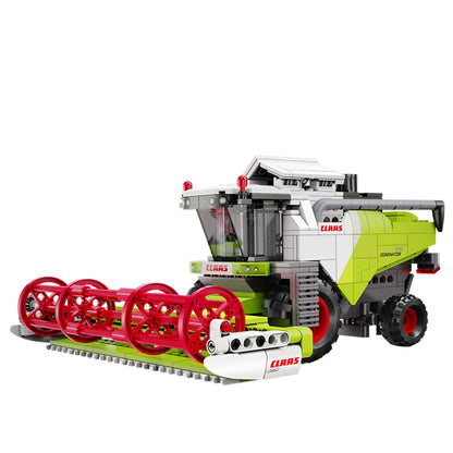 Assembled CaDA Claas Dominator 370 Combine Model Brick Kit