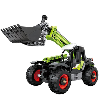 Assembled CaDA Claas Scorpion 756 Telehandler Model Brick Kit
