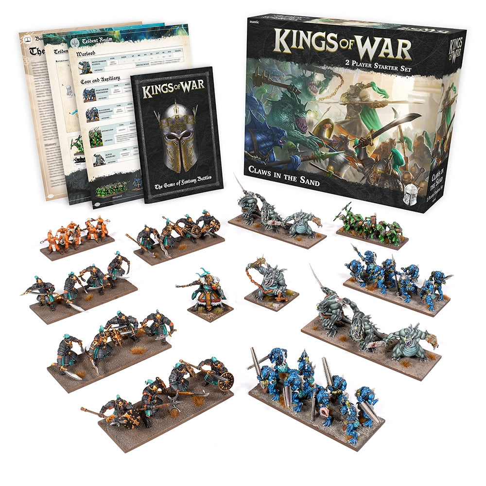 Kings of War Claws In The Sand 2-Player Starter Set
