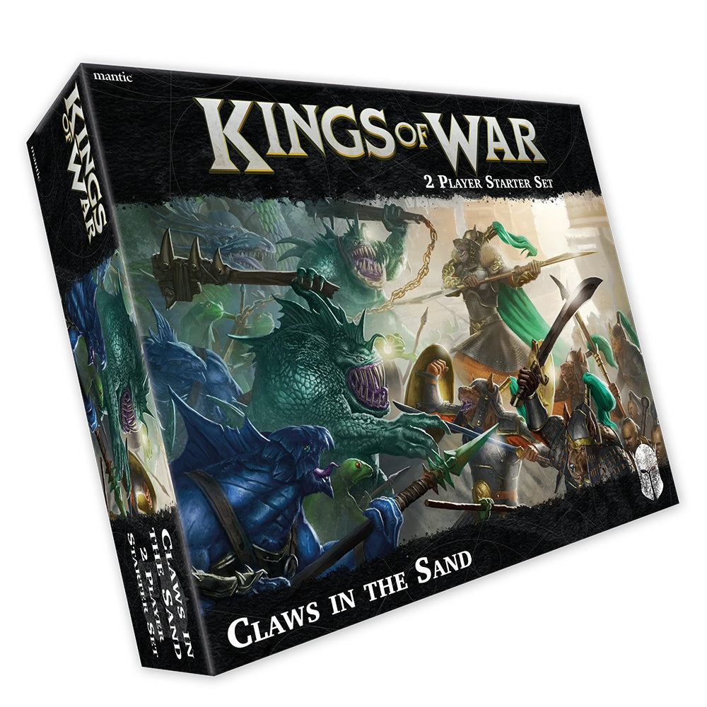Kings of War: Claws in the Sand 2-Player Starter Set | Mantic Games