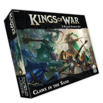 Kings of War: Claws in the Sand 2-Player Starter Set | Mantic Games