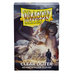 Clear Dragon Shield Outer Sleeves 100ct