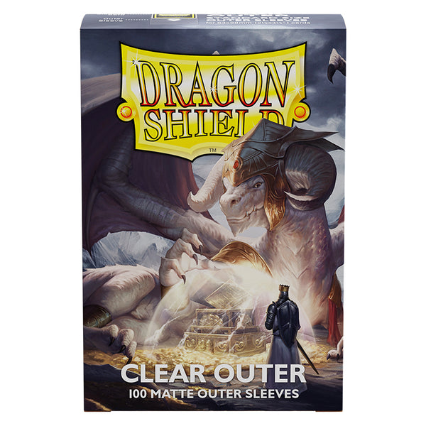 Clear Dragon Shield Outer Sleeves 100ct