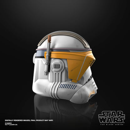 Black Label Commander Cody Helmet Side View Digital Render