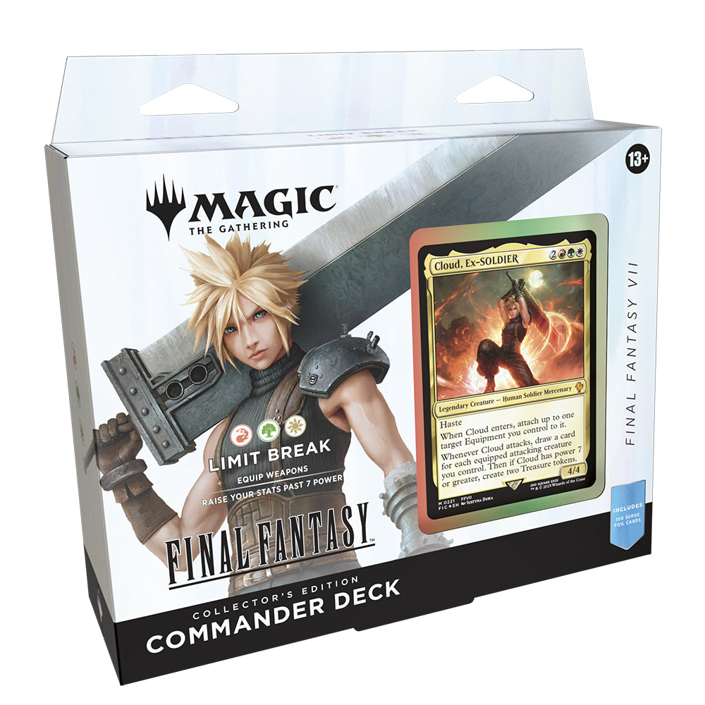 MTG Limit Break Final Fantasy Collector's Commander Deck