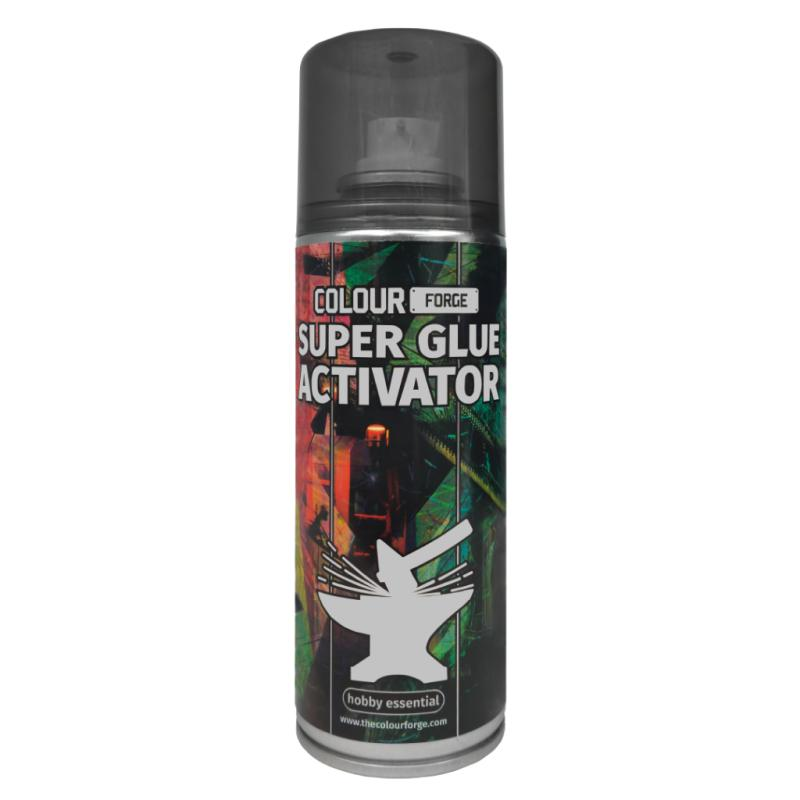 Colour Forge Super Glue Activator 200ml spray can modelling tool for accelerating cyanoacrylate glue curing
