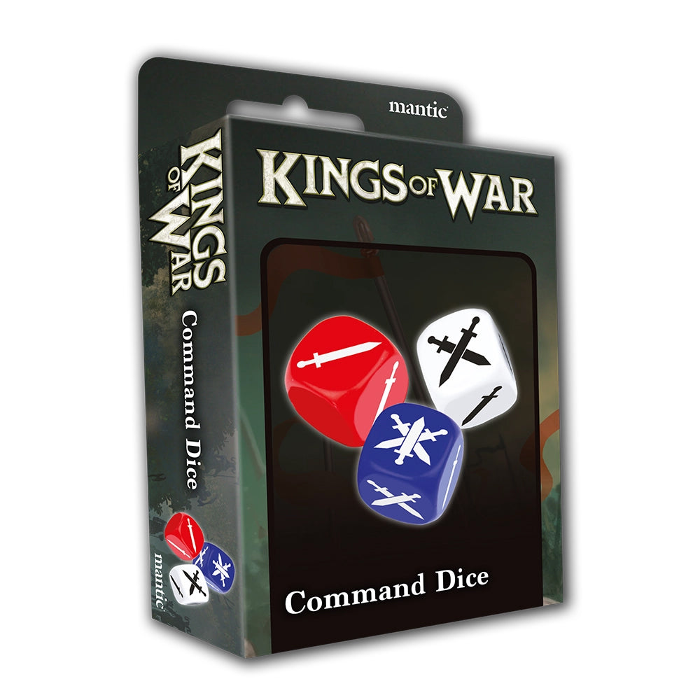 Kings Of War Command Dice