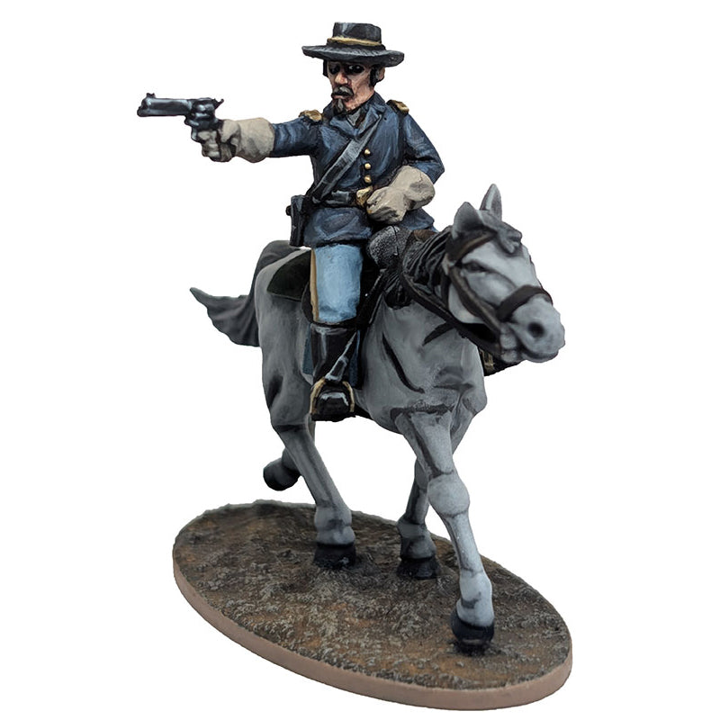 Mounted Capt. Joseph C Bale Dead Man's Hand Miniature