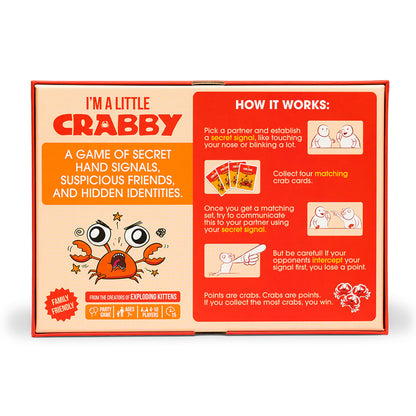 I'm A Little Crabby Box Back