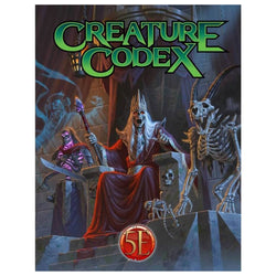 5E Creature Codex Hardback RPG Book