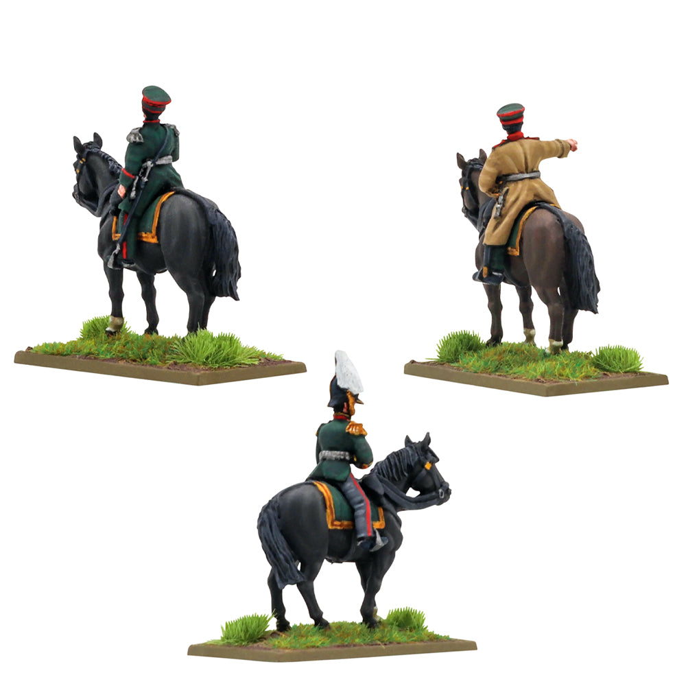 Crimean War Russian Generals & Officers - Black Powder