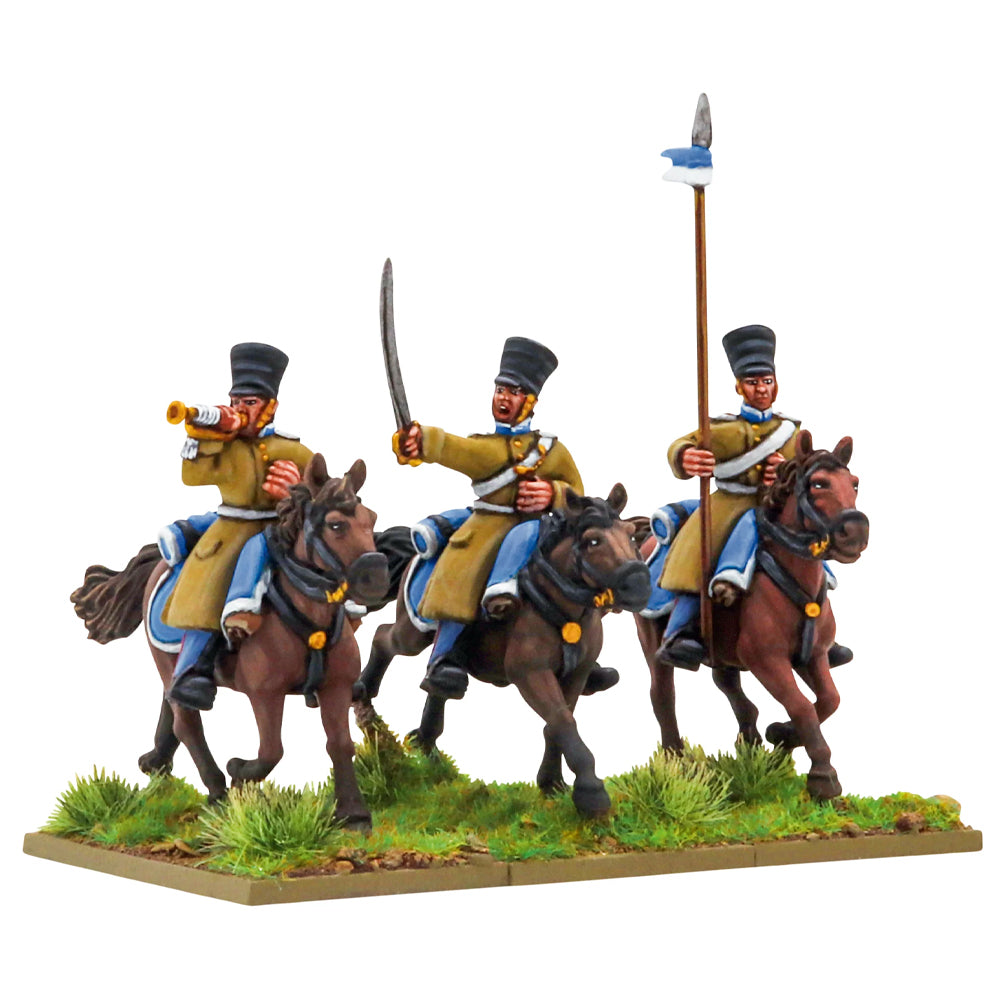 Crimean War Russian Hussars Command 