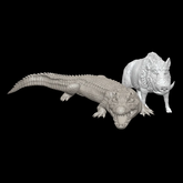 Crocodile & Wild Boar 28mm s...