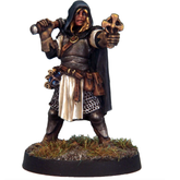 Female cleric miniature holding ...