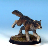Dire Wolf D resin miniature in r...