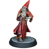 Miniature of an evil wizard in c...