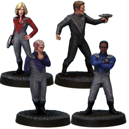 Crooked Dice Galactic Explorers 1. White metal miniatures inspired by sci-fi adventures. Perfect for movie fans and collectors. Supplied unpainted.
