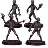 Crooked Dice Grey Aliens. A set ...