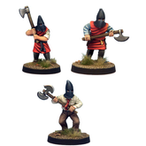 Set of 3 hooded cultist miniatur...