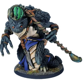 Fantasy figurine with a snake-li...